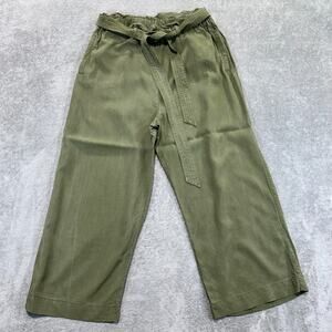 Industry Republic Clothing Cropped Wide Leg Pull On Pants Size Medium 100 Tencel